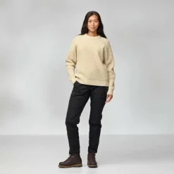 Fjällräven ÖVIK WAFFLE KNIT W Damen - Wollpullover