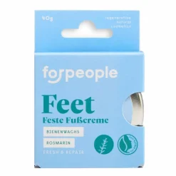 forpeople FESTE FUßCREME BIENENWACHS - Fußcreme