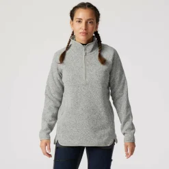 FRILUFTS HAGLEREN KNITTED FLEECE HALFZIP Damen - Fleecepullover