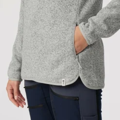 FRILUFTS HAGLEREN KNITTED FLEECE HALFZIP Damen - Fleecepullover