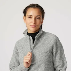 FRILUFTS HAGLEREN KNITTED FLEECE HALFZIP Damen - Fleecepullover
