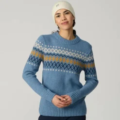 FRILUFTS LASBY KNITTED SWEATER Damen - Wollpullover
