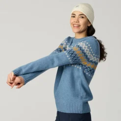 FRILUFTS LASBY KNITTED SWEATER Damen - Wollpullover