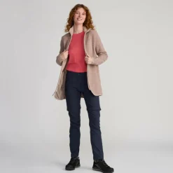 FRILUFTS REILA KNITTED FLEECE LONGJACKET Damen - Fleecejacke