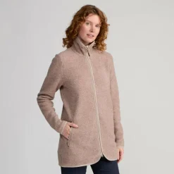 FRILUFTS REILA KNITTED FLEECE LONGJACKET Damen - Fleecejacke