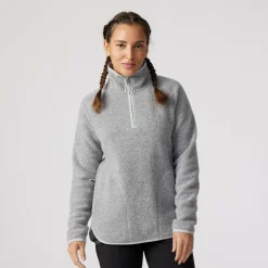 FRILUFTS REILA KNITTED FLEECE HALFZIP Damen - Wollpullover