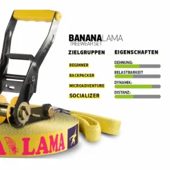 Gibbon BANANALAMA TREEWEAR SET - Slackline