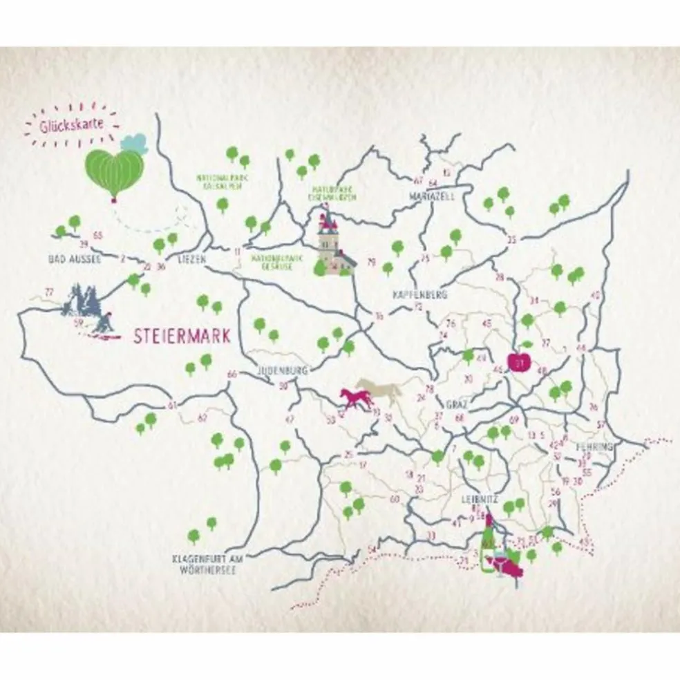 GLÜCKSORTE IN DER STEIERMARK - Reiseführer