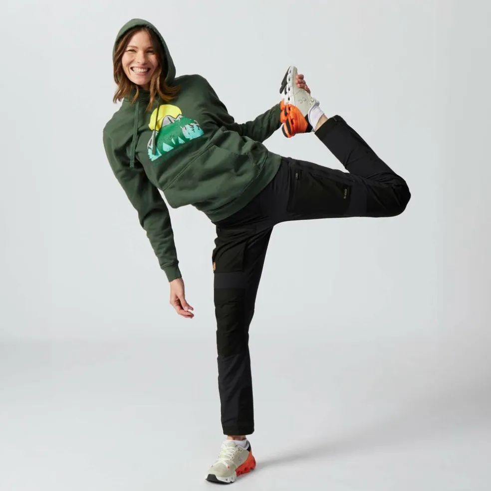 Globetrotter U BLUE FLEECE MOUNTAIN BEAR HOODIE Unisex - Hoodie