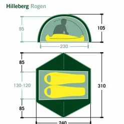 Hilleberg ROGEN 2 - Kuppelzelt
