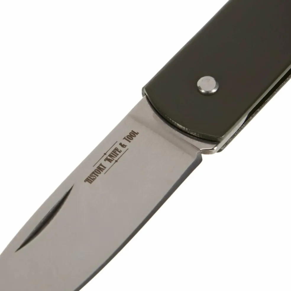 HISTORY KNIFE & TOOL JAPANESE ARMY PEN KNIFE CAN OPENER - Klappmesser