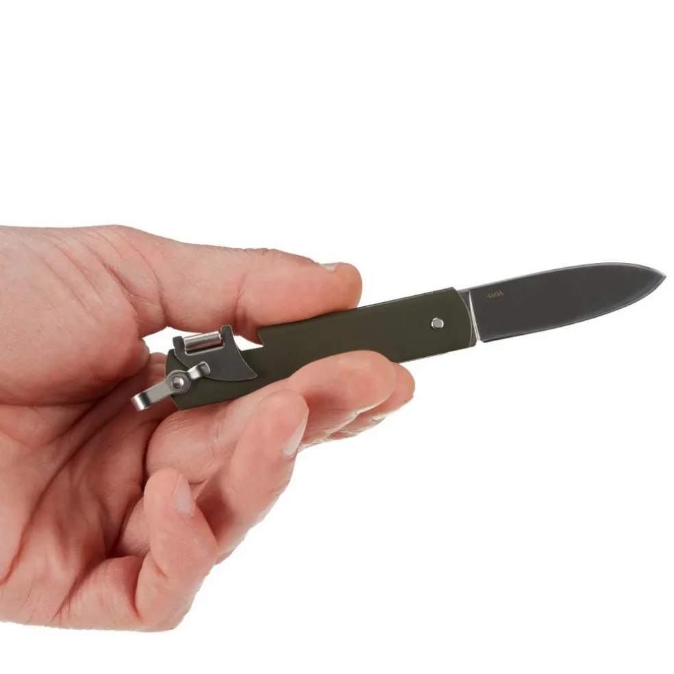 HISTORY KNIFE & TOOL JAPANESE ARMY PEN KNIFE CAN OPENER - Klappmesser