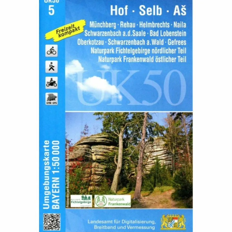 HOF SELB AS 1 : 50 000 (UK50-5)