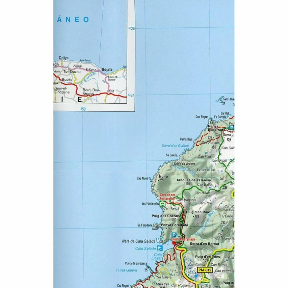 IBIZA, FORMENTERA 1 : 50 000 - Wanderkarte