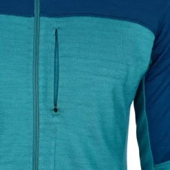 Icebreaker M MERINO BLEND 300 REALFLEECE DESCENDER LS ZIP HOODIE Herren - Kapuzenjacke