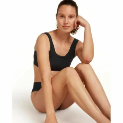 Icebreaker WOMEN MERINO BLEND RIB LOTUS BRA Damen - Sport BH