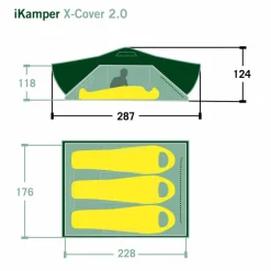 iKamper X-COVER 2.0 - Dachzelt