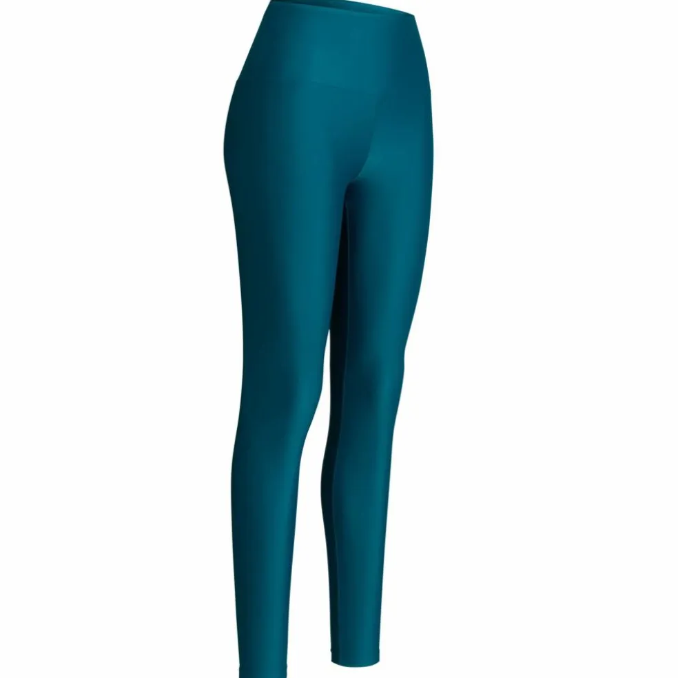 Inaska HIGH WAIST TIGHT CHILL PETROL Damen - Leggings