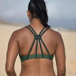 Inaska TOP WILD DARK GREEN Damen - Bikini
