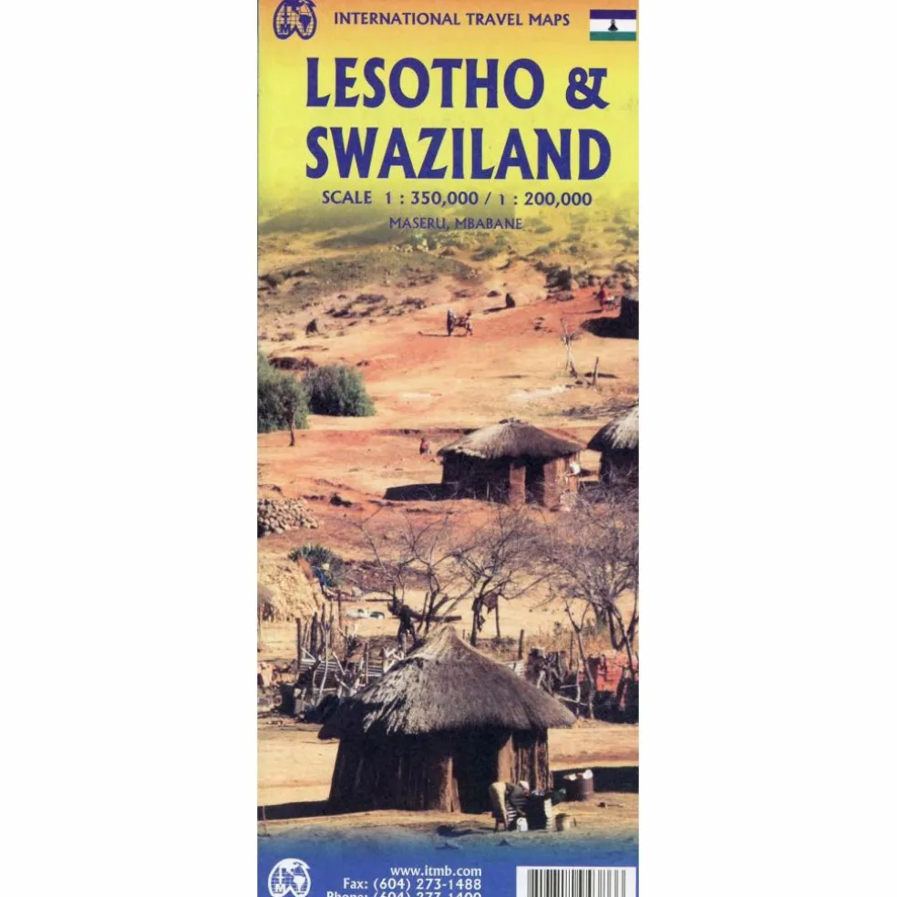 ITM SWAZILAND TRAVEL REFERENCE MAP - Karte