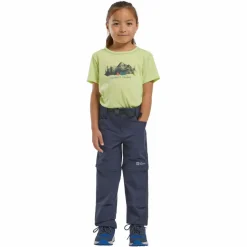 Jack Wolfskin ACTIVE ZIP OFF PANTS K Kinder - Softshellhose