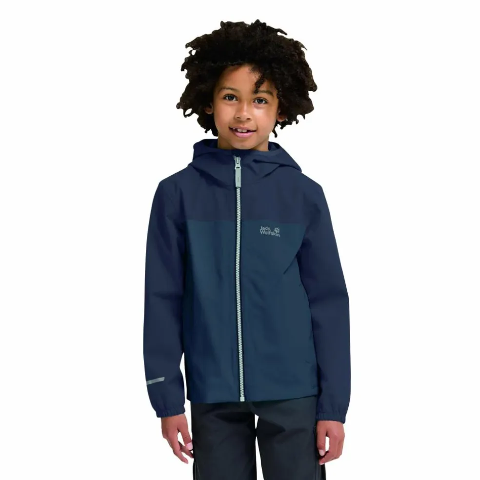 Jack Wolfskin ADVENTURETRIBE 2L JKT K Kinder - Regenjacke