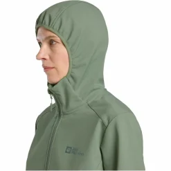 Jack Wolfskin BORNBERG HOODY W Damen - Softshelljacke