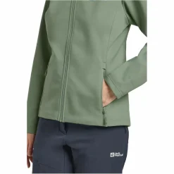 Jack Wolfskin BORNBERG HOODY W Damen - Softshelljacke