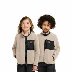 Jack Wolfskin LITE CURL FZ K Kinder - Fleecejacke
