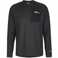Jack Wolfskin PRELIGHT TRAIL CREW M Herren - Funktionsshirt