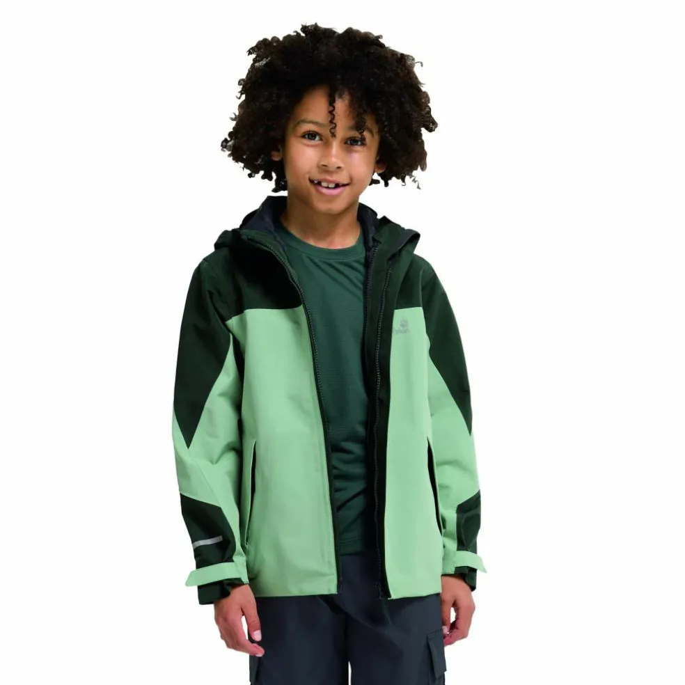 Jack Wolfskin TRAILVENTURE 2L JKT K Kinder - Regenjacke