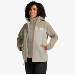Jack Wolfskin WILD PLACES 3IN1 JKT W Damen - Doppeljacke