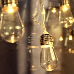 Kikkerland EDISON BULB STRING LIGHTS - Outdoor Lampe