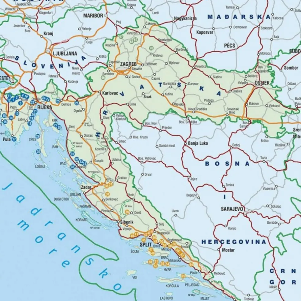 KLETTERFÜHRER KROATIEN 2024