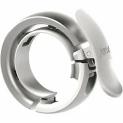 Knog OI PRIMA LARGE FAHRRADKLINGEL, 23.8 - 31.8MM, PRIMER GREY - Klingel