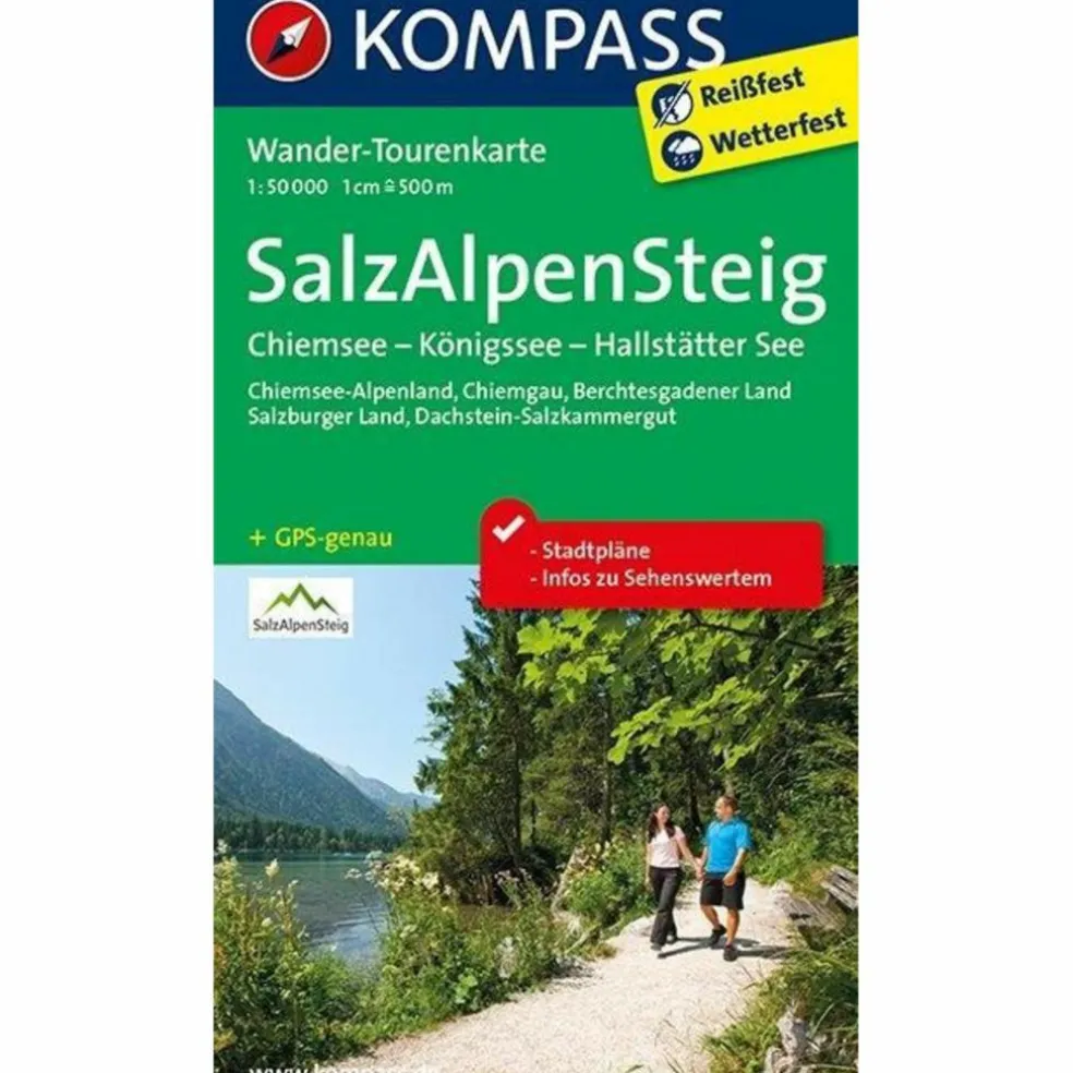 KOKA-2507 SALZ-ALPEN-STEIG - Wanderkarte