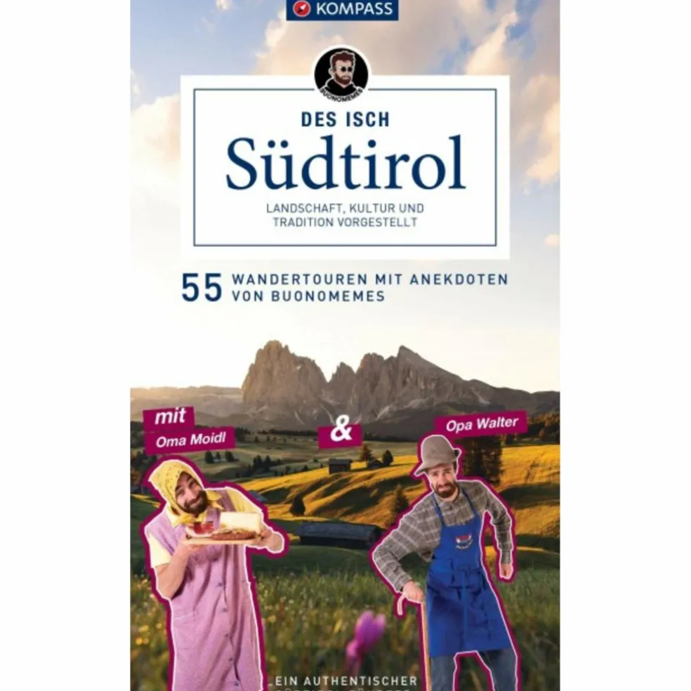 KOMPASS DES ISCH SÜDTIROL - Wanderführer