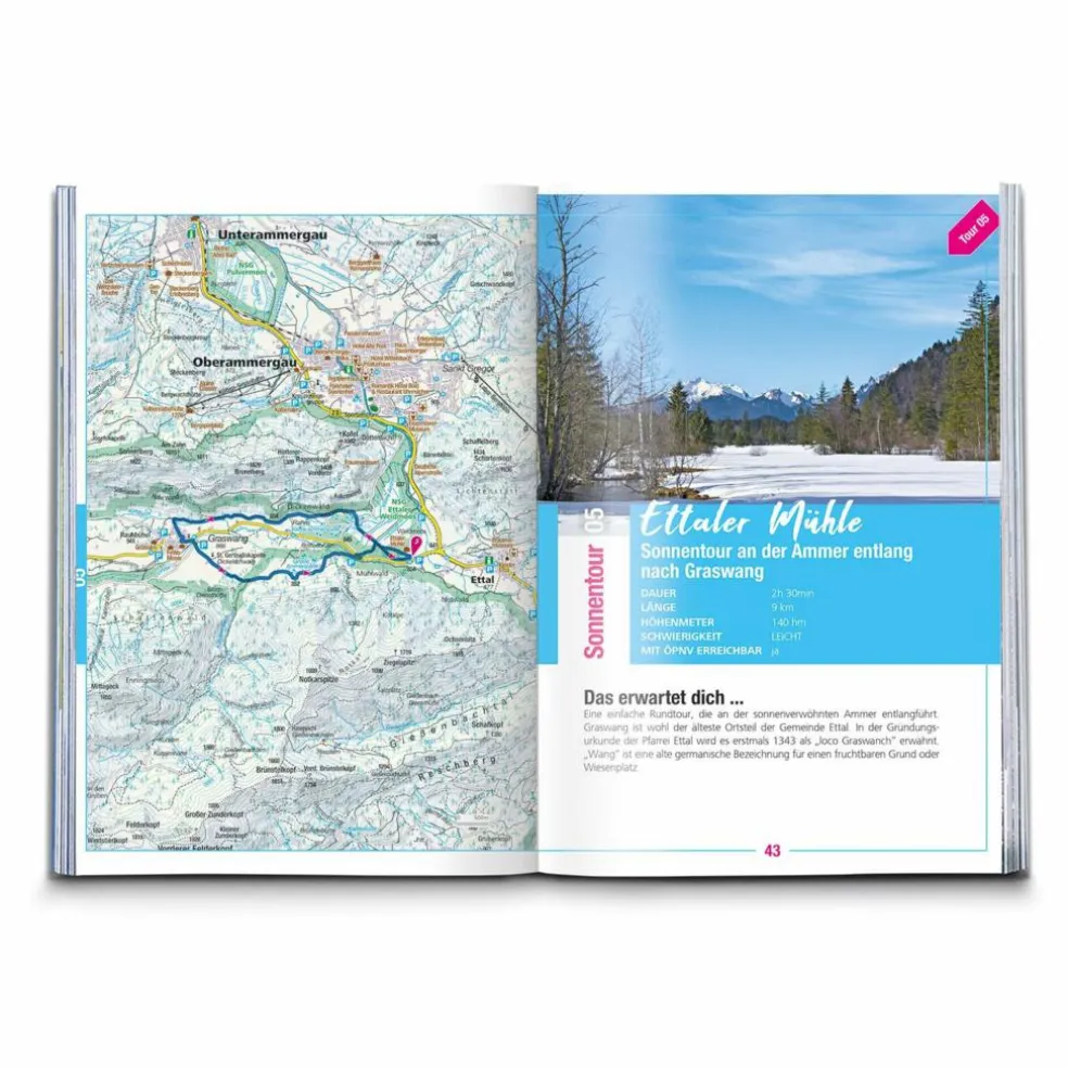 KOMPASS ENDLICH ENDLICH WINTER, BAYERISCHE VORALPEN - Wanderführer