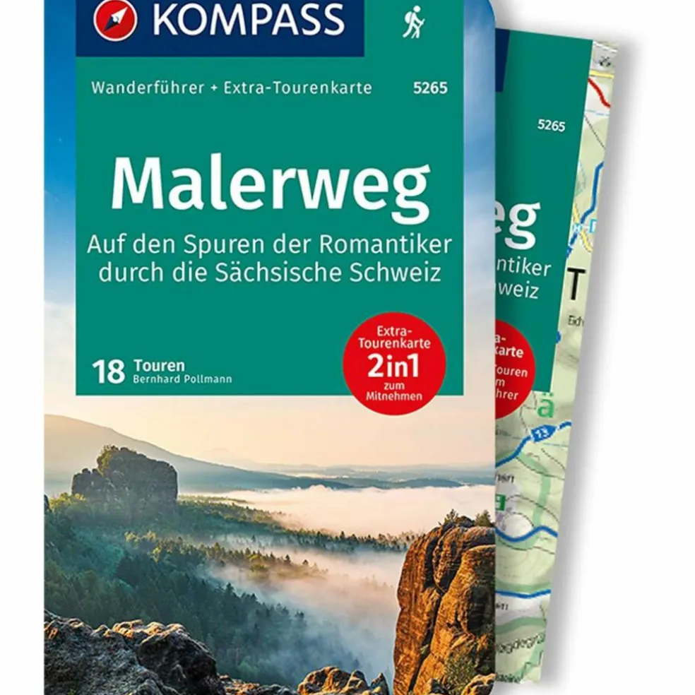 KOMPASS WANDERFÜHRER MALERWEG