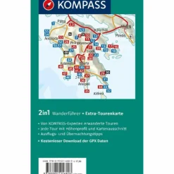 KOMPASS WANDERFÜHRER PELOPONNES, 55 TOUREN