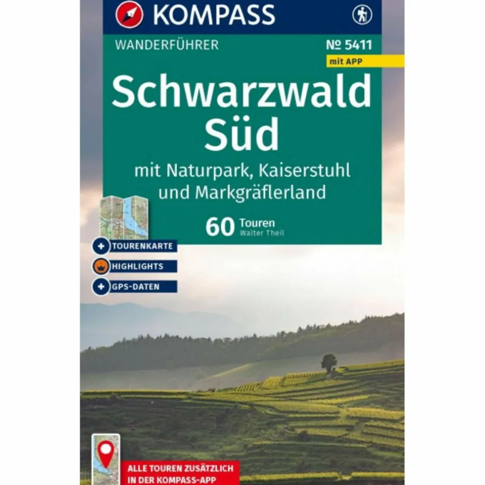 KOMPASS WANDERFÜHRER SCHWARZWALD SÜD MIT NATURPARK