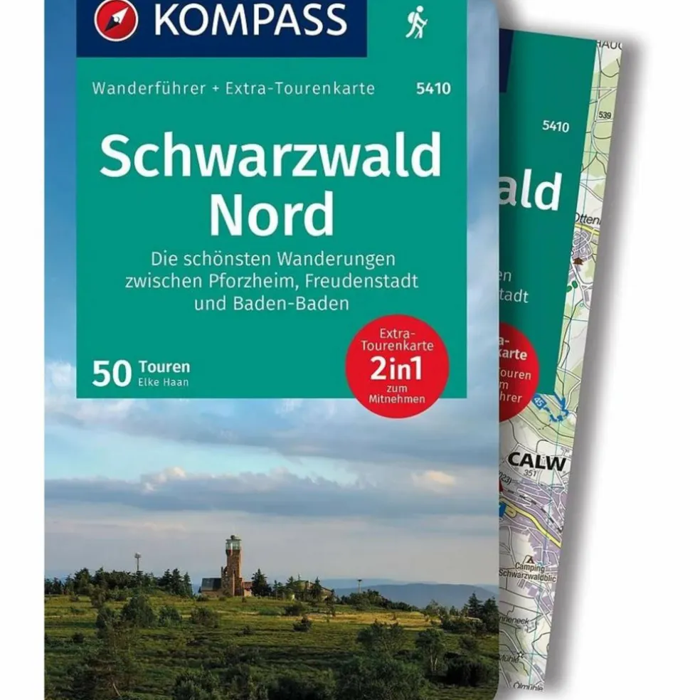 KOMPASS WANDERFÜHRER SCHWARZWALD NORD