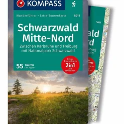 KOMPASS WANDERFÜHRER SCHWARZWALD NORD, 50 TOUREN
