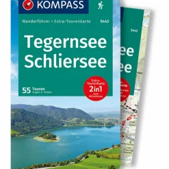 KOMPASS WANDERFÜHRER TEGERNSEE, SCHLIERSEE - Wanderführer
