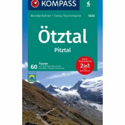KOMPASS WANDERFÜHRER ÖTZTAL, PITZTAL, 60 TOUREN
