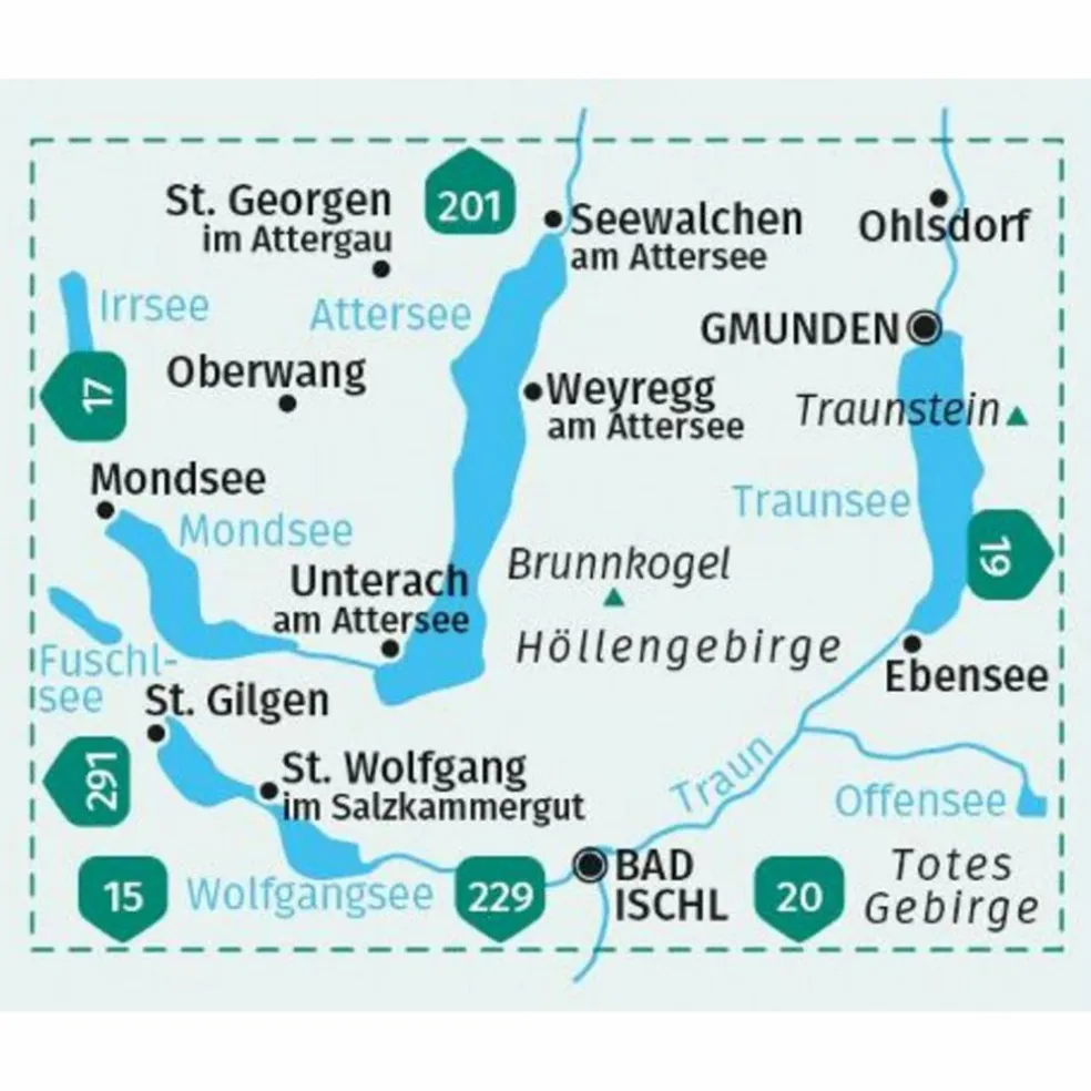 KOMPASS WANDERKARTE 1A BODENSEE WEST 1:50.000 - Wanderkarte