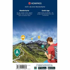 KOMPASS WANDERKARTEN-SET 827 BERGSTRAßE-ODENWALD, NECKARTAL