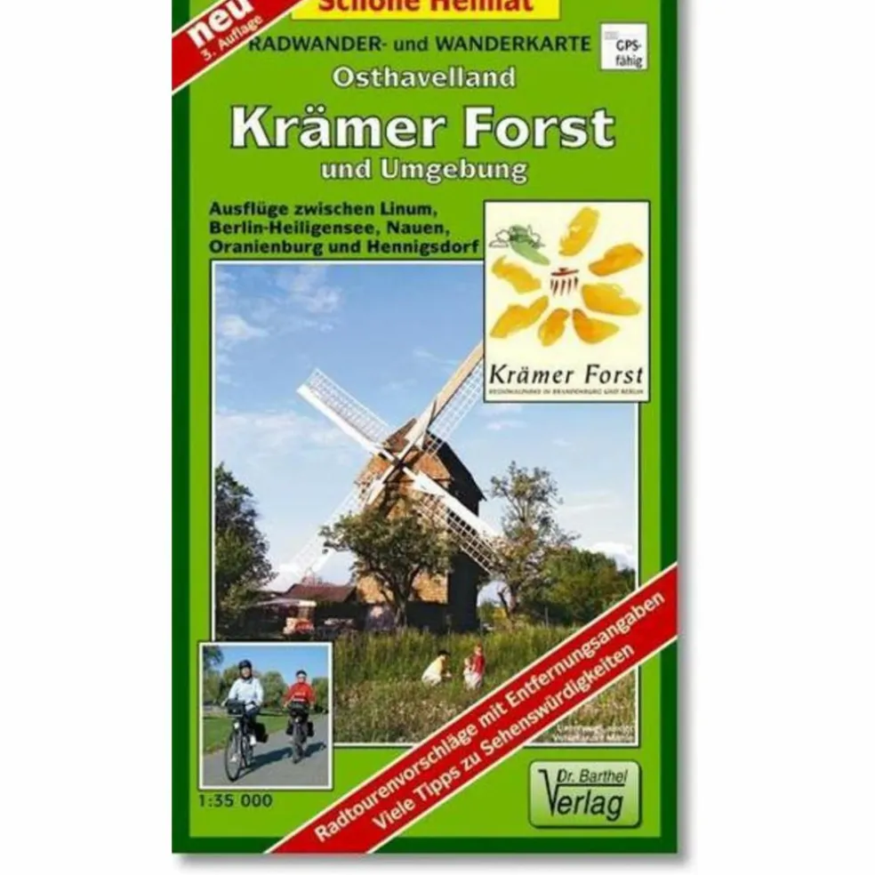 KRÄMER FORST UND UMGEBUNG 1 : 35 000. R - Wanderkarte