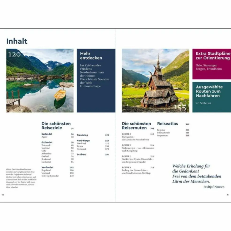KUNTH UNTERWEGS IN NORWEGEN - Bildband