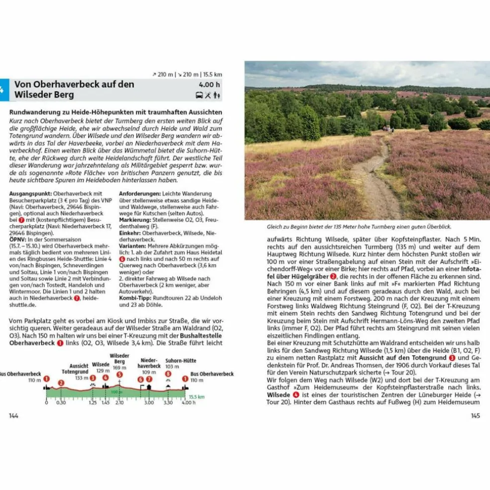 LÜNEBURGER HEIDE - Wanderführer